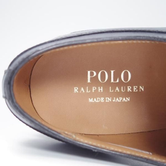 新品★ラルフローレン SIZE 27【定価￥50,600-★ダイナイトソール仕様/Uチップ】RL06/カーフ/黒/Ralph Lauren/リーガル/REGAL★f812