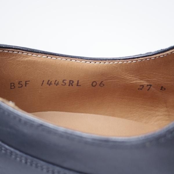 新品★ラルフローレン SIZE 27【定価￥50,600-★ダイナイトソール仕様/Uチップ】RL06/カーフ/黒/Ralph Lauren/リーガル/REGAL★f812