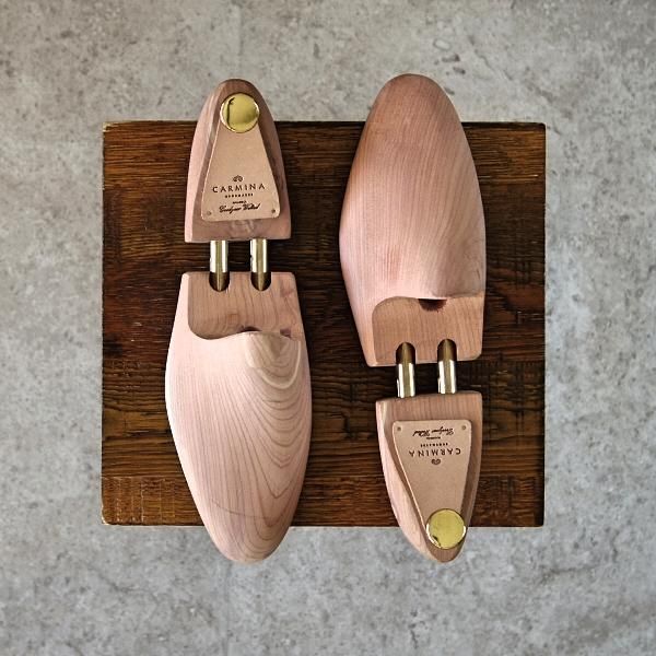 美品★(スペイン)CARMINA/カルミナ SIZE 7【★純正シューツリー】木製シューキーパー/メンズ★f816