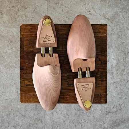 美品★(スペイン)CARMINA/カルミナ SIZE 7【★純正シューツリー】木製シューキーパー/メンズ★f816