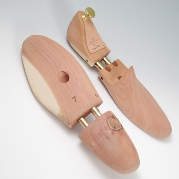 美品★(スペイン)CARMINA/カルミナ SIZE 7【★純正シューツリー】木製シューキーパー/メンズ★f816