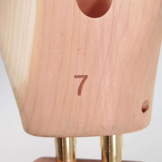 美品★(スペイン)CARMINA/カルミナ SIZE 7【★純正シューツリー】木製シューキーパー/メンズ★f816