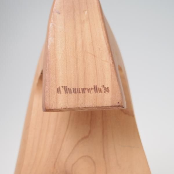 極上★チャーチ SIZE 7【定価￥14,300-★純正シューツリー/WESSEX】木製シューキーパー/メンズ/Church's★f817