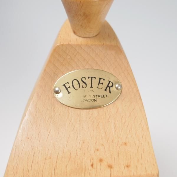 極上★(英)FOSTER&SON/フォスター&サン SIZE 7【貴重★純正シューツリー】木製シューキーパー/メンズ★f819