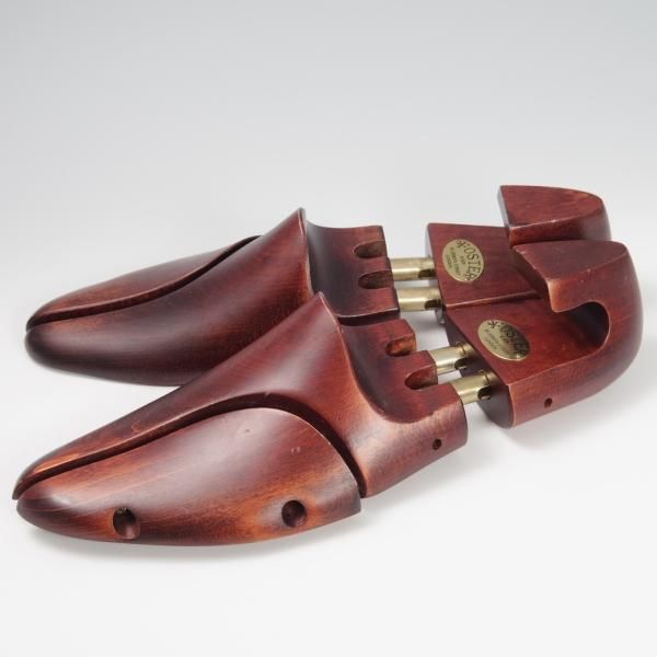 極上★(英)FOSTER&SON/フォスター&サン SIZE 8【貴重★純正シューツリー】木製シューキーパー/メンズ★f820