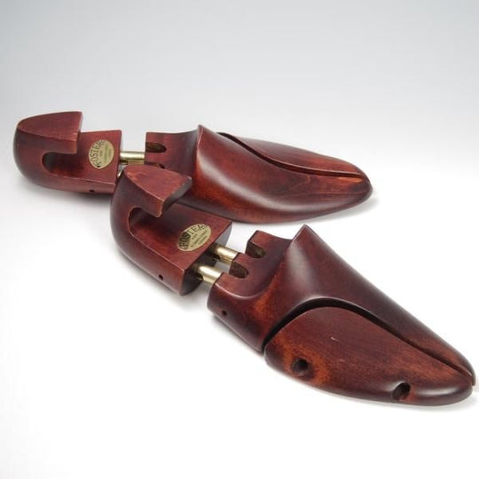 極上★(英)FOSTER&SON/フォスター&サン SIZE 8【貴重★純正シューツリー】木製シューキーパー/メンズ★f820