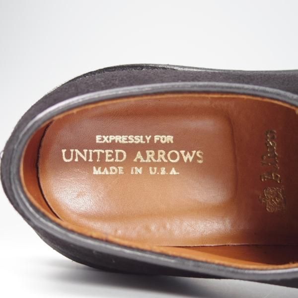 Alden ユナイテッドアローズ　ディストリクト別注　バリーラスト 美品☆オールデン 7D【貴重☆ユナイテッドアローズ別注/プレーン