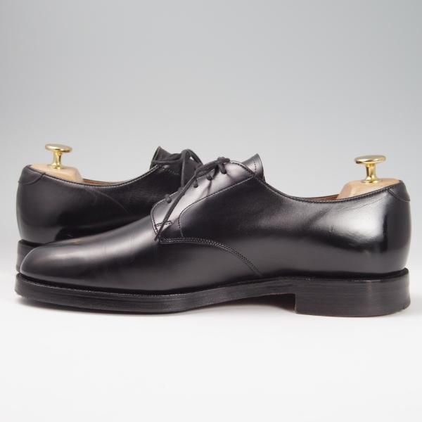 極上★(英)チーニー 7.5E【★ロイドフットウェア別注/Lloyd Footwear】Mシリーズ/175ラスト/プレーントゥ/カーフ/黒/メンズ/CHEANEY★f827