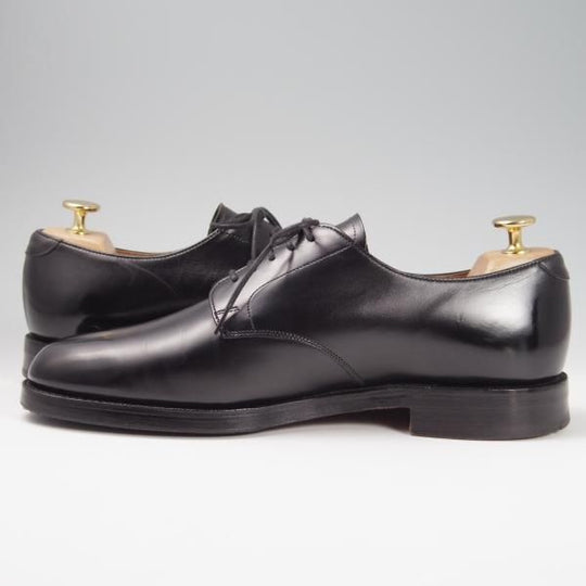 極上★(英)チーニー 7.5E【★ロイドフットウェア別注/Lloyd Footwear】Mシリーズ/175ラスト/プレーントゥ/カーフ/黒/メンズ/CHEANEY★f827