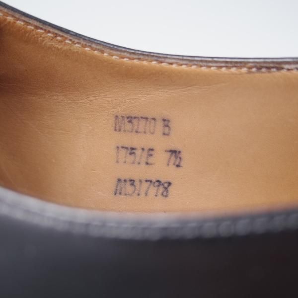 極上★(英)チーニー 7.5E【★ロイドフットウェア別注/Lloyd Footwear】Mシリーズ/175ラスト/プレーントゥ/カーフ/黒/メンズ/CHEANEY★f827