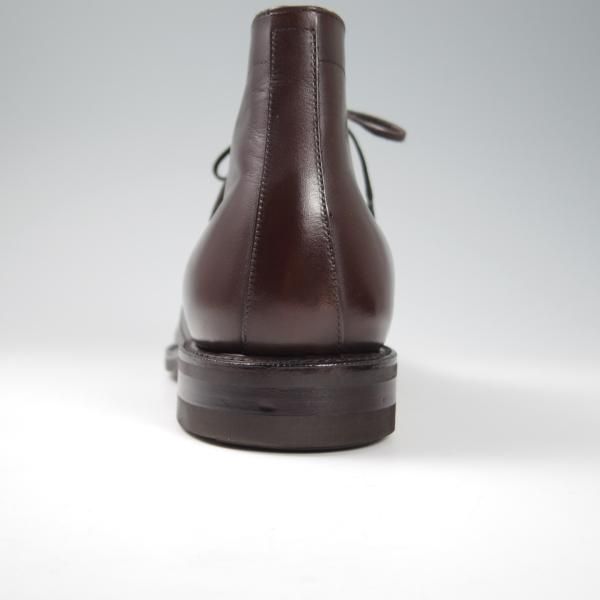 美品★(浅草)RENDO/レンド SIZE 7【定価￥53,900-★ダイナイトソール仕様/7706D】チャッカブーツ/カーフ/濃茶/メンズ★f832