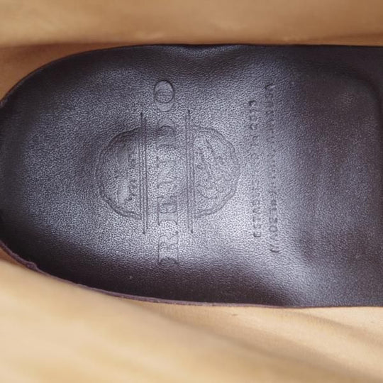 美品★(浅草)RENDO/レンド SIZE 7【定価￥53,900-★ダイナイトソール仕様/7706D】チャッカブーツ/カーフ/濃茶/メンズ★f832