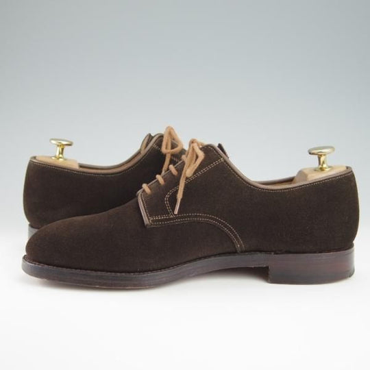 極上★クロケット&ジョーンズ 6.5E【定価￥75,600-★SHIPS別注/GRASMERE 2】325ラスト/プレーントゥ/濃茶/Crockett&Jones★f838