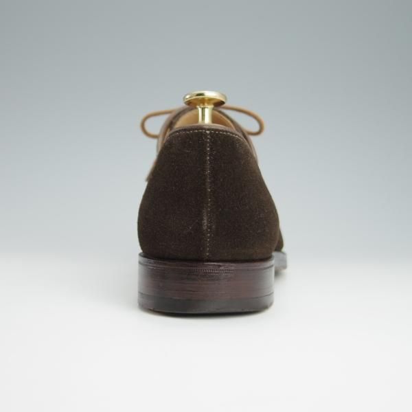 極上★クロケット&ジョーンズ 6.5E【定価￥75,600-★SHIPS別注/GRASMERE 2】325ラスト/プレーントゥ/濃茶/Crockett&Jones★f838