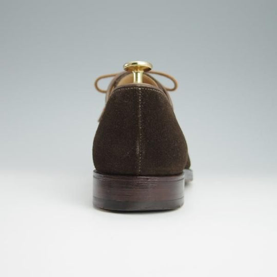 極上★クロケット&ジョーンズ 6.5E【定価￥75,600-★SHIPS別注/GRASMERE 2】325ラスト/プレーントゥ/濃茶/Crockett&Jones★f838