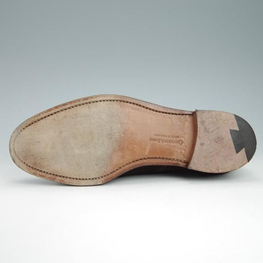 極上★クロケット&ジョーンズ 6.5E【定価￥75,600-★SHIPS別注/GRASMERE 2】325ラスト/プレーントゥ/濃茶/Crockett&Jones★f838