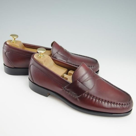 新品★(米)アレンエドモンズ 7E【現行定価6万円程度★コインローファー/Walden/ウォールデン】赤茶/メンズ/ALLEN EDMONDS★f839