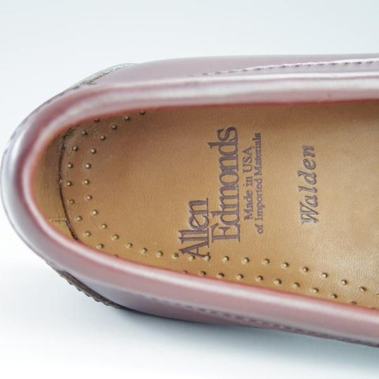 新品★(米)アレンエドモンズ 7E【現行定価6万円程度★コインローファー/Walden/ウォールデン】赤茶/メンズ/ALLEN EDMONDS★f839