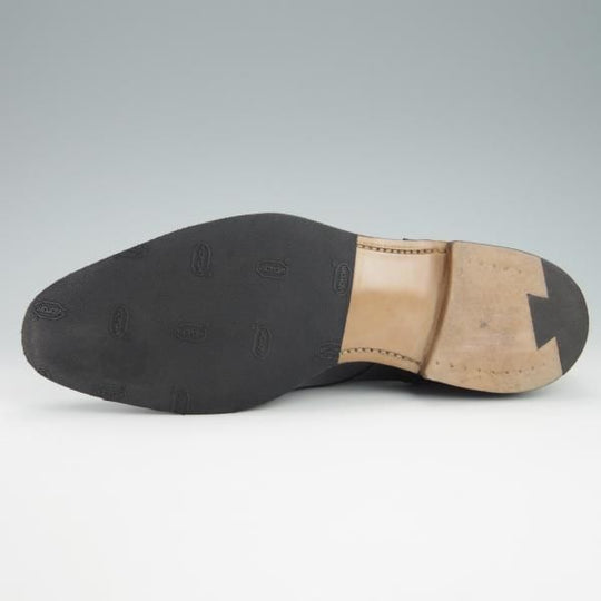 極美品★(英)チーニー 7.5F【★(英)ポールスミス別注/ストレートチップ】3888ラスト/カーフ/黒/メンズ/Paul Smith/CHEANEY★f841