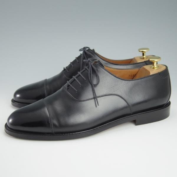 極美品★(伊)サルヴァトーレ・フェラガモ 9.5EE【★ストレートチップ/カーフ】黒/メンズ/Salvatore Ferragamo★f842