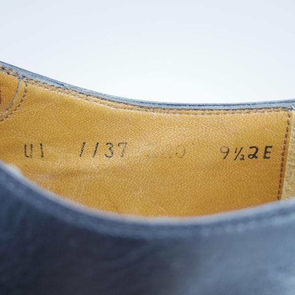 極美品★(伊)サルヴァトーレ・フェラガモ 9.5EE【★ストレートチップ/カーフ】黒/メンズ/Salvatore Ferragamo★f842