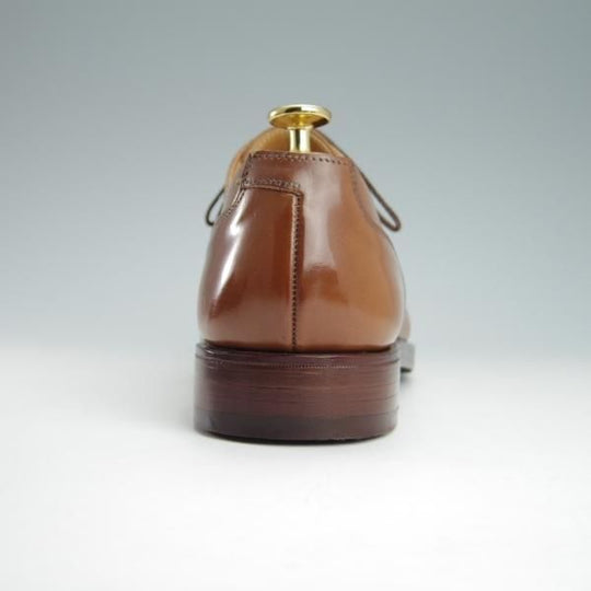 極美品★クロケット&ジョーンズ 7.5E【定価￥140,400-★ウイスキーコードバン仕様/茶/ONSLOW 2】Uチップ/325ラスト/Crockett&Jones★f844