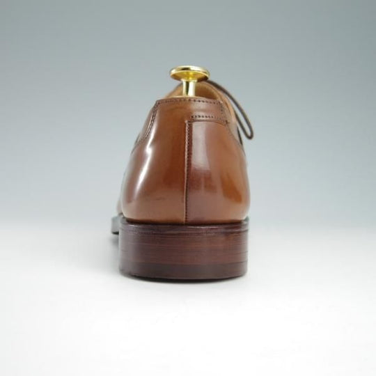 極美品★クロケット&ジョーンズ 7.5E【定価￥140,400-★ウイスキーコードバン仕様/茶/ONSLOW 2】Uチップ/325ラスト/Crockett&Jones★f844