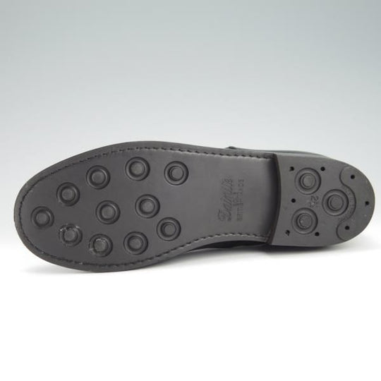 ★J.M.ウェストン(レディース) 3.5B【現行定価￥130,900-★旧ロゴ/ゴルフ/GOLF】641/35ラスト/Uチップ/カーフ/黒/Weston/ウエストン(レディース)★f848