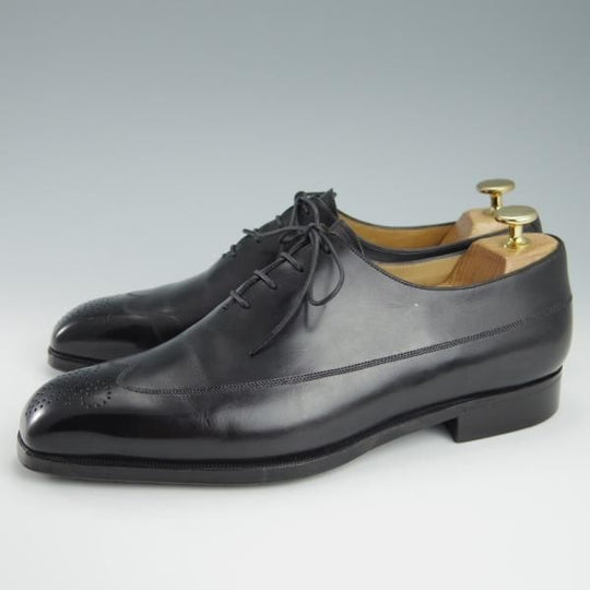 美品★(仏)ベルルッティ SIZE 8【貴重★DORIAN/ドリアン】OLGA �V/オルガトロワ/ヴェネチアレザー/黒/メンズ/Berluti★f852