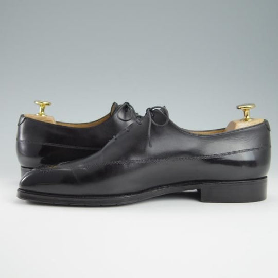 美品★(仏)ベルルッティ SIZE 8【貴重★DORIAN/ドリアン】OLGA �V/オルガトロワ/ヴェネチアレザー/黒/メンズ/Berluti★f852