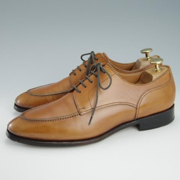 極上★ユニオンインペリアル SIZE 6.5【定価￥39,600-★Uチップ/U2003】(仏)アノネイ社/ベガノカーフ/薄茶/メンズ/Union Imperial★f856