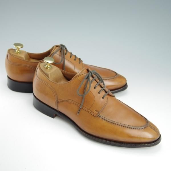 極上★ユニオンインペリアル SIZE 6.5【定価￥39,600-★Uチップ/U2003】(仏)アノネイ社/ベガノカーフ/薄茶/メンズ/Union Imperial★f856