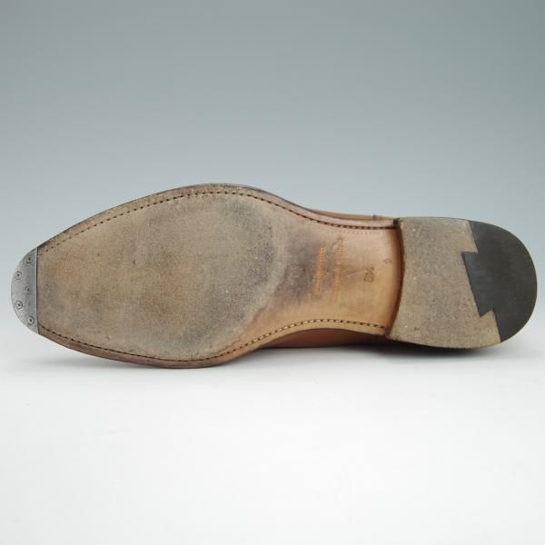 極上★ユニオンインペリアル SIZE 6.5【定価￥39,600-★Uチップ/U2003】(仏)アノネイ社/ベガノカーフ/薄茶/メンズ/Union Imperial★f856