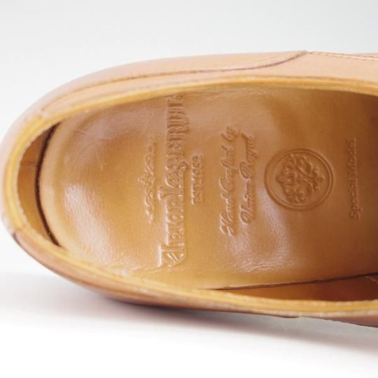 極上★ユニオンインペリアル SIZE 6.5【定価￥39,600-★Uチップ/U2003】(仏)アノネイ社/ベガノカーフ/薄茶/メンズ/Union Imperial★f856