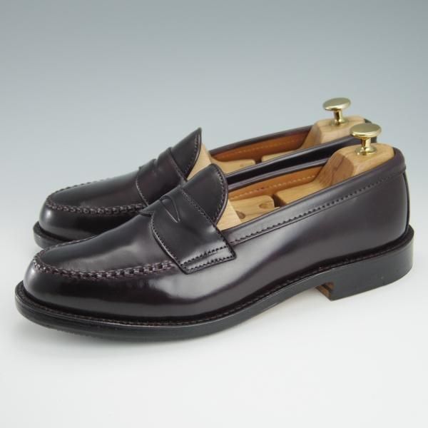 ほぼ未使用☆オールデン 8E【コードバン仕様☆コインローファー/986