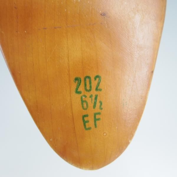 極上★エドワードグリーン UK6.5【旧時代の純正シューツリー★(独)ハートマン社製/202ラスト】木製シューキーパー/EDWARD GREEN★f864
