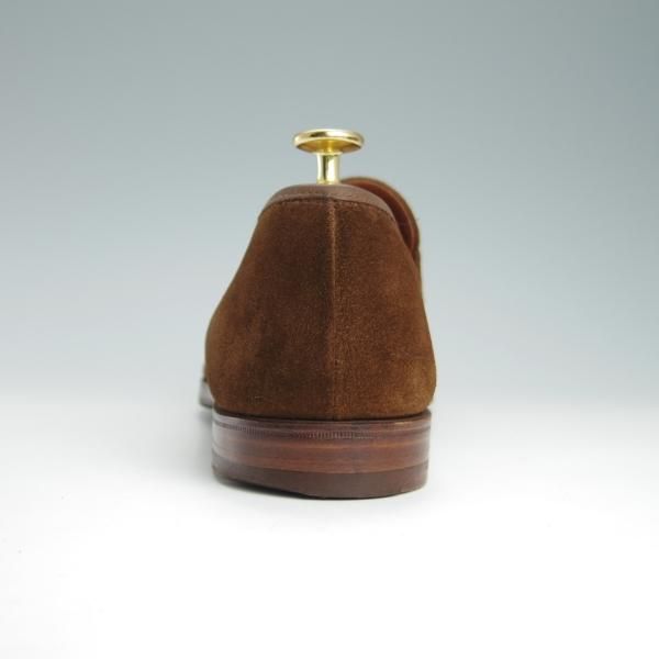 極上★クロケット&ジョーンズ 9.5E【★コインローファー/SELSEY】366ラスト/スエード/SNUFF/茶/メンズ/Crockett&Jones★f867