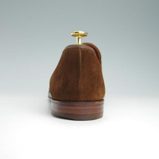 極上★クロケット&ジョーンズ 9.5E【★コインローファー/SELSEY】366ラスト/スエード/SNUFF/茶/メンズ/Crockett&Jones★f867