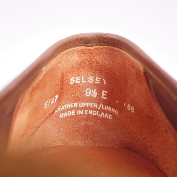 極上★クロケット&ジョーンズ 9.5E【★コインローファー/SELSEY】366ラスト/スエード/SNUFF/茶/メンズ/Crockett&Jones★f867
