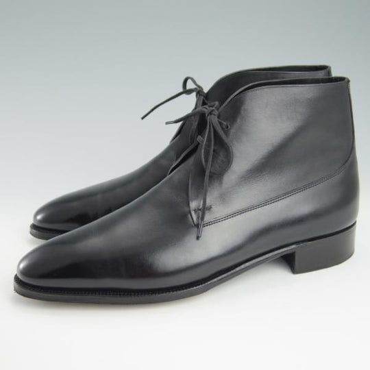 美品★ジョンロブ 7E【定価￥231,000-★イヤーモデル(2012年)/ミスティカーフ/プレステージライン】7000ラスト/黒/JOHN LOBB★f868