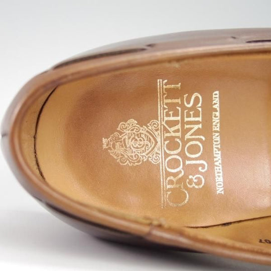 極上★クロケット&ジョーンズ 6.5E【定価￥86,900-★CAVENDISH 3/キャベンディッシュ3】タッセルローファー/濃茶/Crockett&Jones★f872