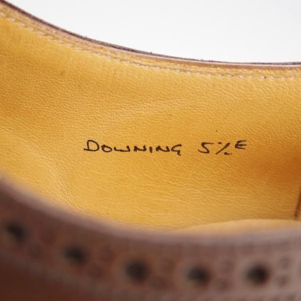 極上★クロケット&ジョーンズ 5.5E【★ハンドグレードライン/マスターロイド/DOWNING】330ラスト/ロイドフットウェア/Crockett&Jones★f875