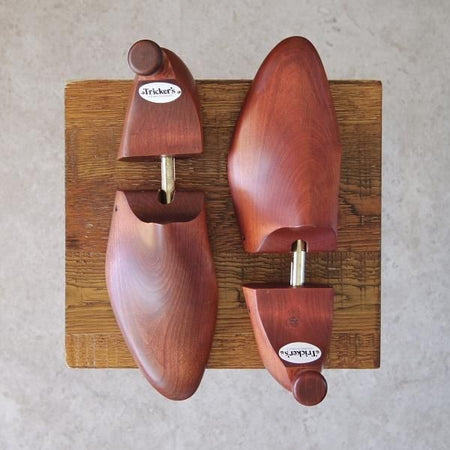 極上★トリッカーズ SIZE 8【貴重★旧純正シューツリー/(英)DASCO社製/ダンケルマン】木製シューキーパー/DUNKELMAN/Tricker's★f878