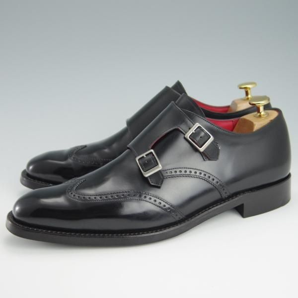 美品☆宮城興業/謹製誂靴 UK8程度【コードバン仕様☆オーダー品/新喜