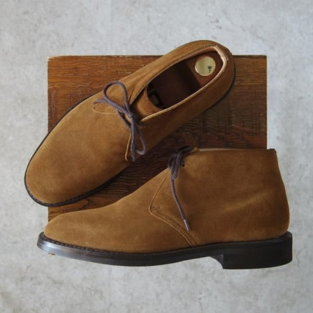 極美品★チャーチ70F/UK7【定価￥73,700-★ダイナイトソール仕様/RYDER 3/ライダー】81ラスト/チャッカブーツ/マラッカ/Church's★f883