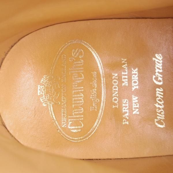 極美品★チャーチ70F/UK7【定価￥73,700-★ダイナイトソール仕様/RYDER 3/ライダー】81ラスト/チャッカブーツ/マラッカ/Church's★f883