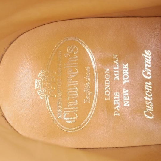 極美品★チャーチ70F/UK7【定価￥73,700-★ダイナイトソール仕様/RYDER 3/ライダー】81ラスト/チャッカブーツ/マラッカ/Church's★f883