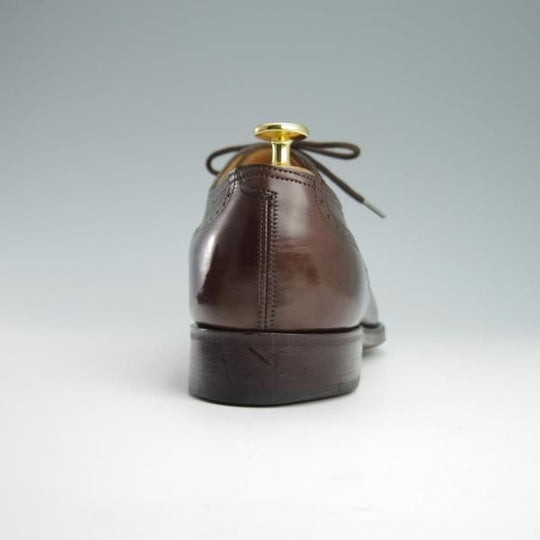 極上★ジョンロブ 7E【ミュージアムカーフ仕様★セミブローグ/TOWCESTER】7000ラスト/濃茶/メンズ/JOHN LOBB★f884