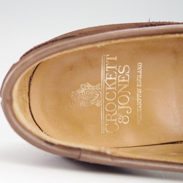 極上★クロケット&ジョーンズ 5.5E【定価￥86,900-★CAVENDISH 2/キャベンディッシュ2】タッセルローファー/濃茶/Crockett&Jones★f886