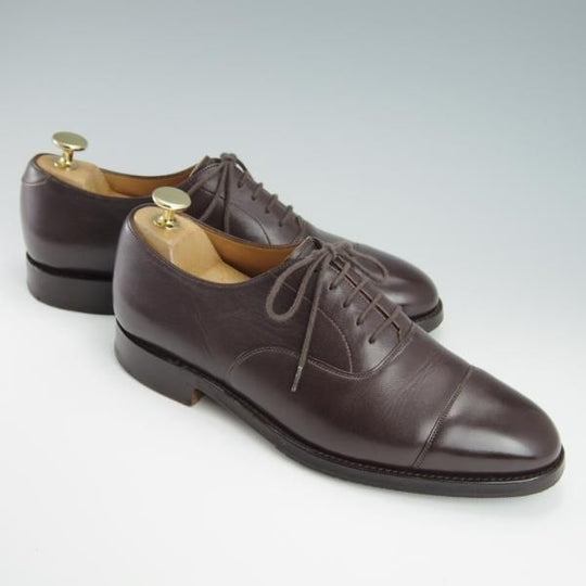 極上★(英)チーニー 6E【★ロイドフットウェア別注/Lloyd Footwear】Mシリーズ/89ラスト/ストレートチップ/カーフ/濃茶/CHEANEY★f889